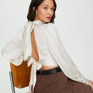 Aritzia Wilfred Silky 'Leigh' Top Sz Small